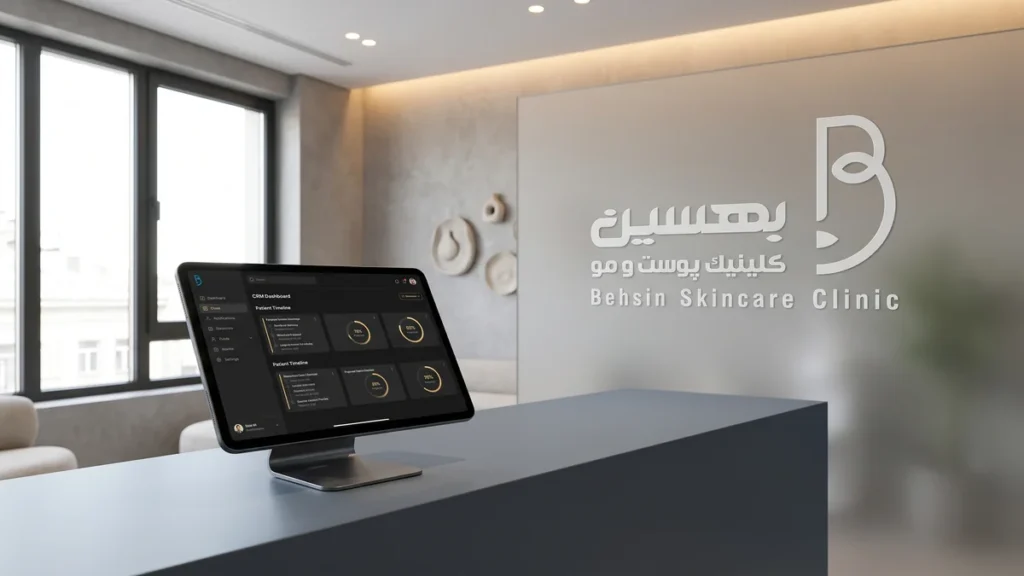 طراحی سیستم اتوماسیون پیگیری مراجعان و نوبت دهی کلینیک بهسین توسط راویک